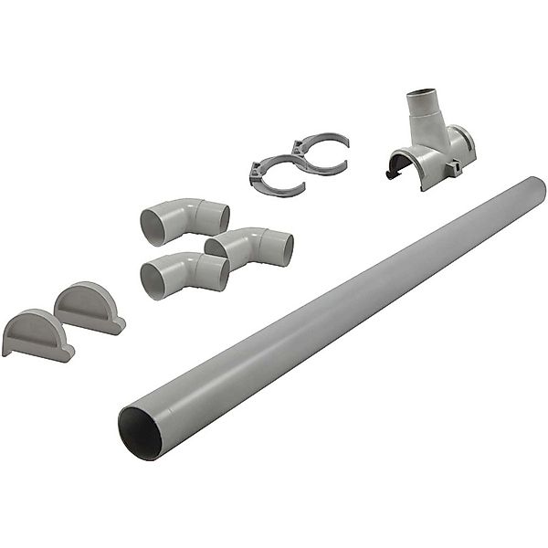 Dachrinnenpaket für Flachdachhäuser PVC bis 525 cm günstig online kaufen