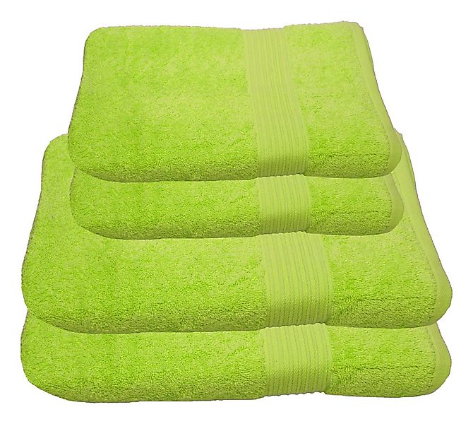 Julie Julsen Handtücher 4-Handtücher-Limette, Baumwolle (4-St) günstig online kaufen