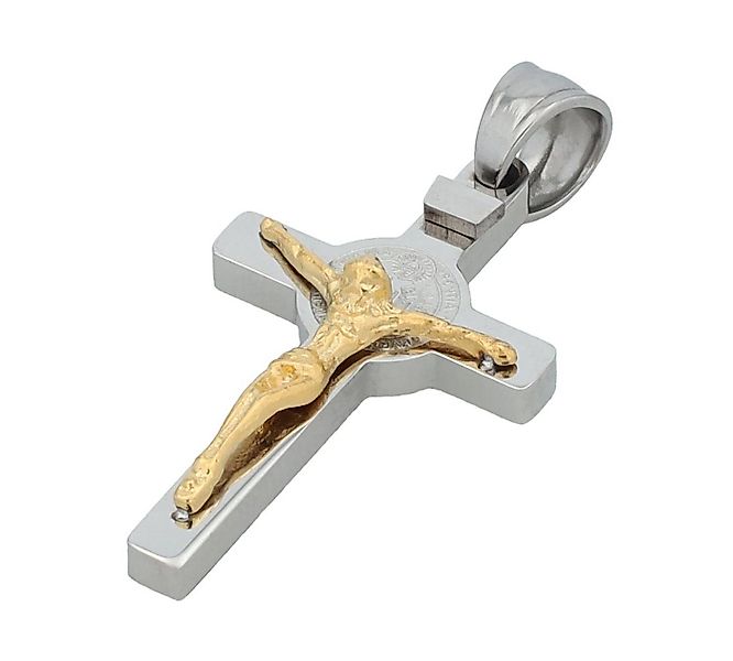 Adelia´s Kettenanhänger Unisex Anhänger – Kreuz Kreuzanhänger aus Edelstahl günstig online kaufen