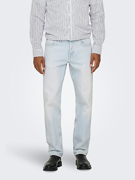 ONLY & SONS Regular-fit-Jeans ONSEDGE STRAIGHT günstig online kaufen