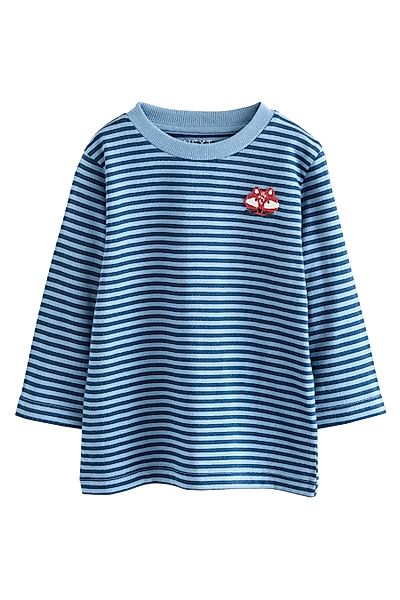 Next Langarmshirt Langärmeliges Shirt mit Applikation günstig online kaufen