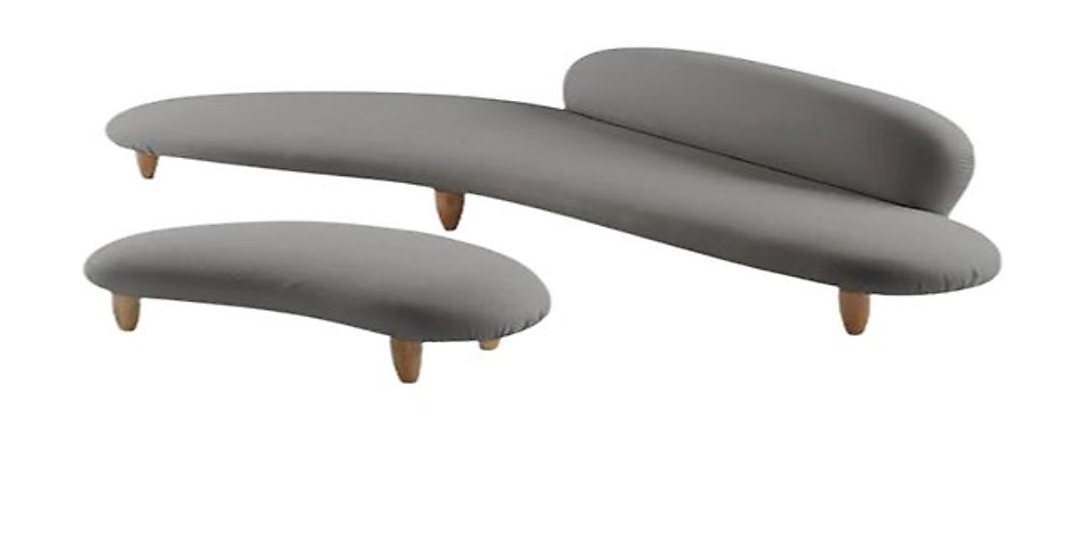 Xlmoebel 4-Sitzer Vier-Sitzer-Sofa mit Beistelltischen, Sitzmöbeln, Wohnlan günstig online kaufen