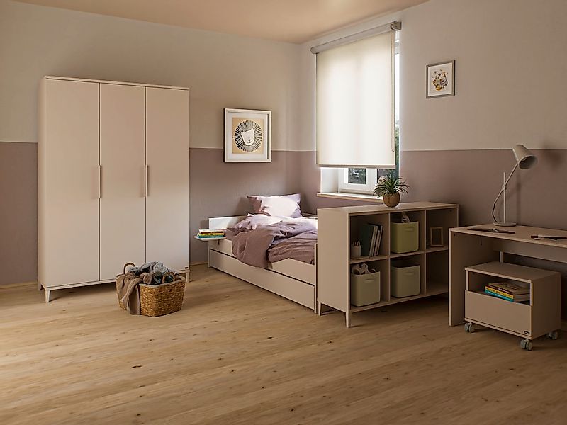 YUNY by PAIDI Schreibtisch "SISTER LOU in Beige, Breite 100 cm", kratzfest günstig online kaufen