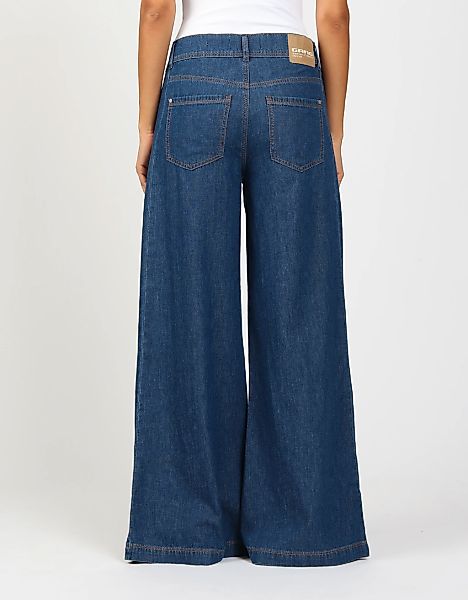 GANG Weite Jeans 94PAIGE WIDE mit eingesetztem Seitenstreifen günstig online kaufen