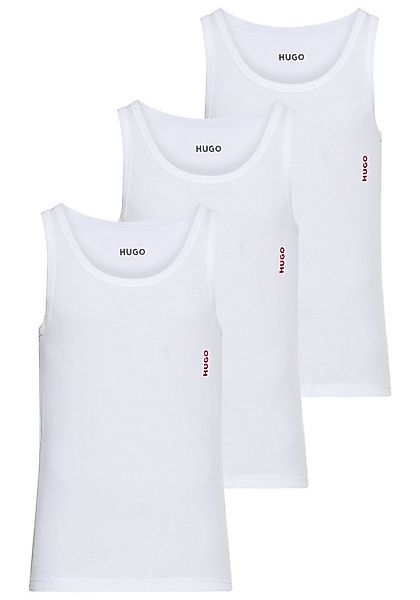 HUGO Ripptanktop (Packung, 3-tlg., 3er) Basic, Rundhals günstig online kaufen