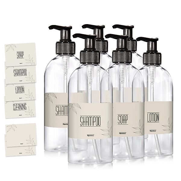 Oputec Seifenspender 6 x 500ml Seifenspender günstig online kaufen