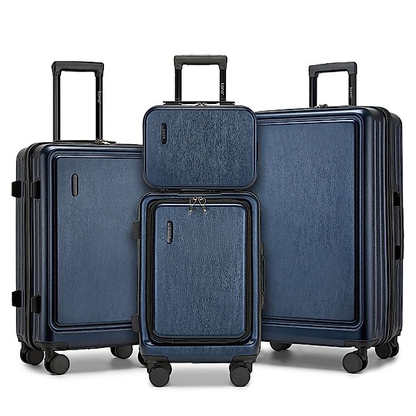 KONO Business-Koffer Kabinengepäck-Trolley aus Hartschalenmaterial (ABS+PC) günstig online kaufen