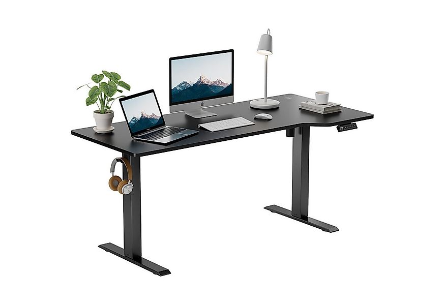 HOMALL Schreibtisch höhenverstellbaren Schreibtisch elektrischen 160*70/180 günstig online kaufen