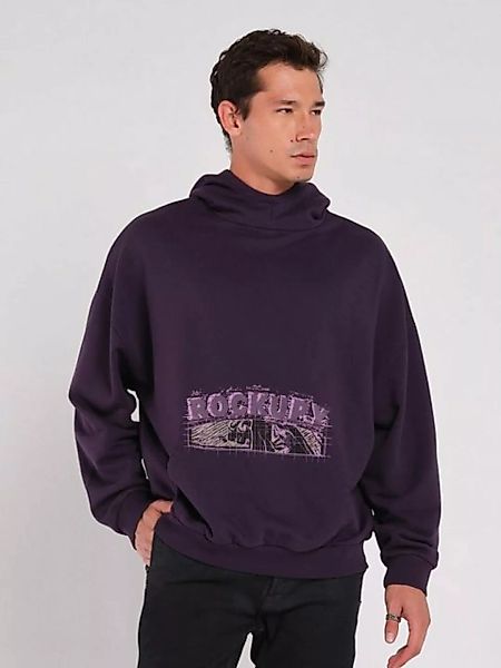 Rockupy Hoodie Unisex in Purpur Purpley günstig online kaufen