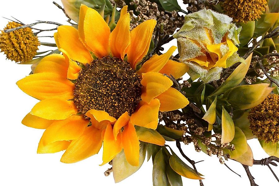 Kunstkranz Sonnenblumenkranz, Botanic-Haus, Höhe 10 cm günstig online kaufen