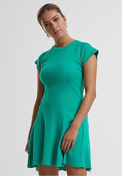 URBAN CLASSICS Minikleid Ladies Skater Rib Dress günstig online kaufen