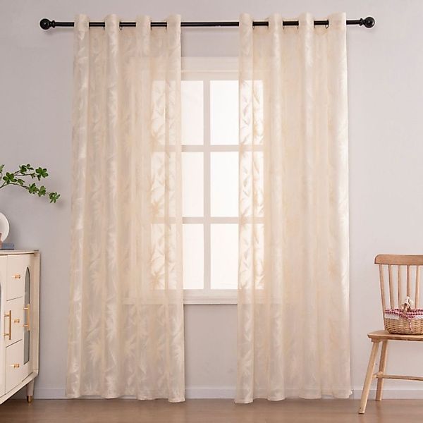 BYSURE Gardine, (2 St), Wohnzimmer, Schlafzimmer günstig online kaufen