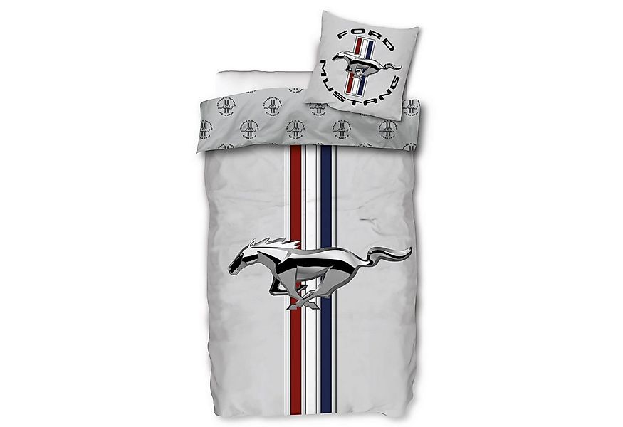 SkyBrands Bettwäsche Ford Mustang Performance, Renforcé, 2 teilig, Pferd, S günstig online kaufen