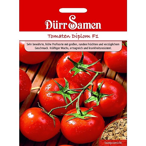 Dürr Samen Tomaten Diplom F1 Saatgut günstig online kaufen