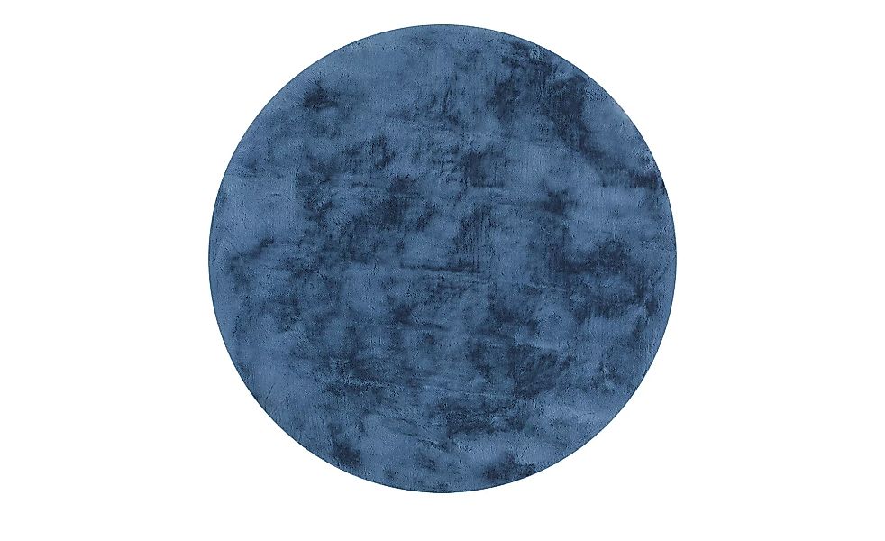 Hochflorteppich - blau - Synthethische Fasern - Sconto günstig online kaufen