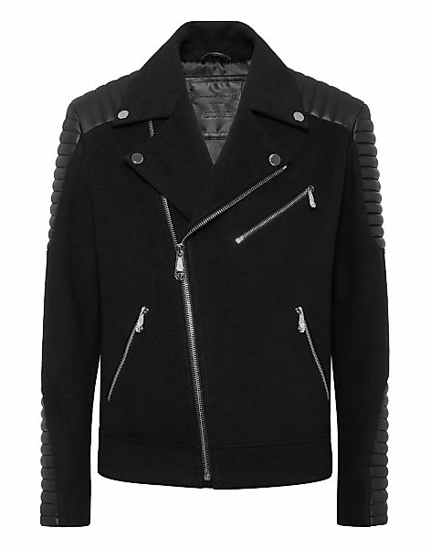 PHILIPP PLEIN Bikerjacke "Biker-Jacke" günstig online kaufen