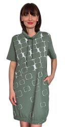 Estefania for woman Shirtkleid Kurzarm Sweatkleid günstig online kaufen