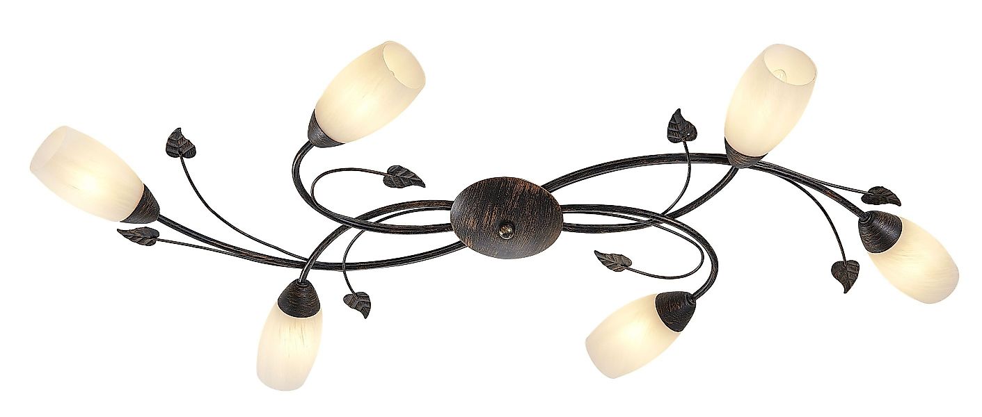 NOWA Deckenleuchte Deckenleuchte Wohnzimmer Deckenlampe Landhaus günstig online kaufen