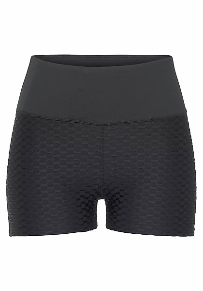 Vivance active Shorts, mit breitem Bund und Wabenoptik günstig online kaufen