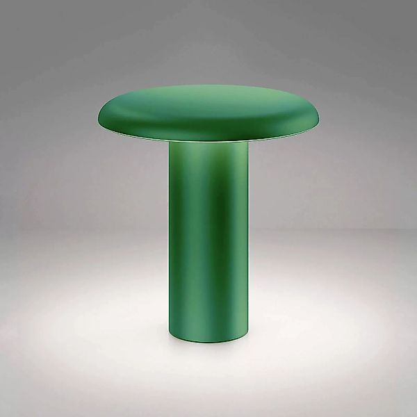 Artemide Takku LED-Tischleuchte mit Akku, grün günstig online kaufen