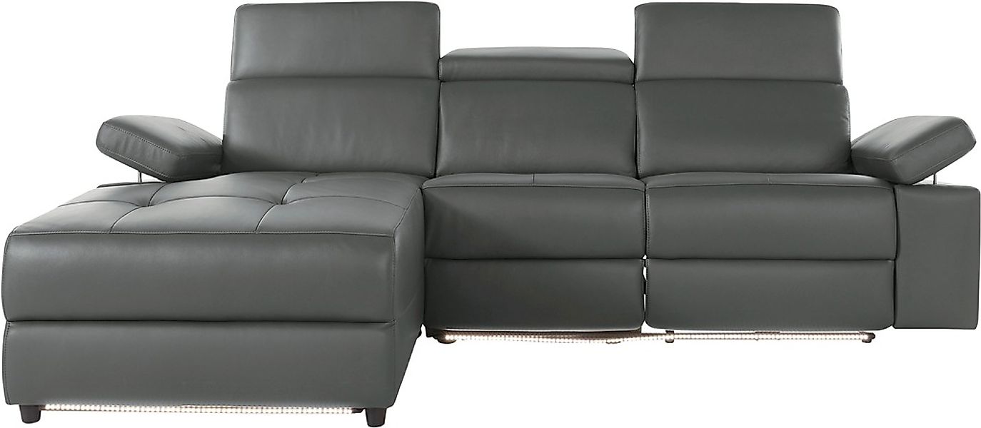 Home affaire "Kilado, L-Form," mit Relaxfunktion, verstellbarer Armlehne, K günstig online kaufen