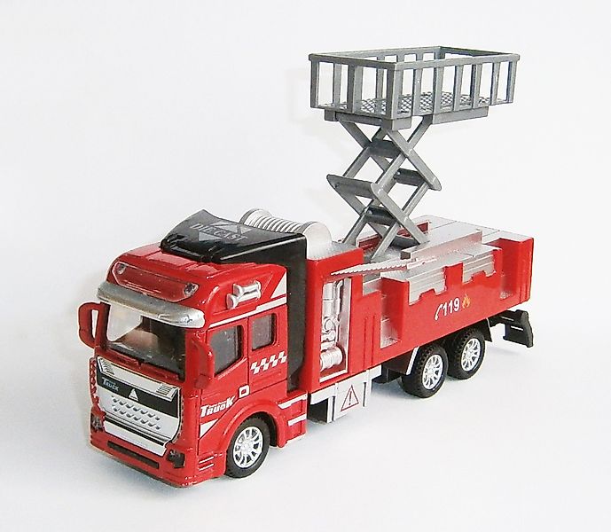 Toi-Toys Spielzeug-Feuerwehr FEUERWEHRAUTO 19cm Feuerwehr Truck günstig online kaufen