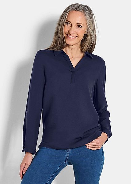 GOLDNER Klassische Bluse Zeitlose Viskosebluse mit günstig online kaufen