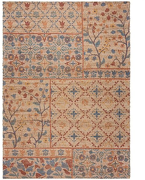 FLAIR RUGS Teppich »TAYLOR PATCHWORK«, rechteckig, 7 mm Höhe, Bedruckter Ju günstig online kaufen