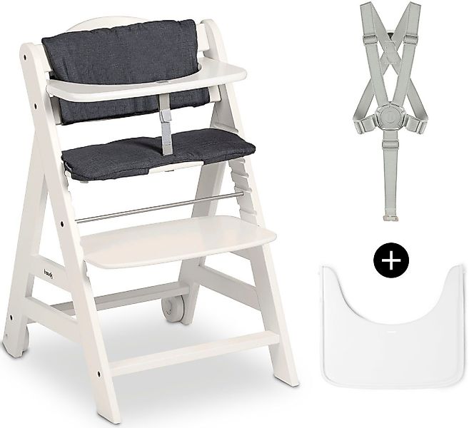 Hauck Hochstuhl Beta+, White, FSC® - günstig online kaufen