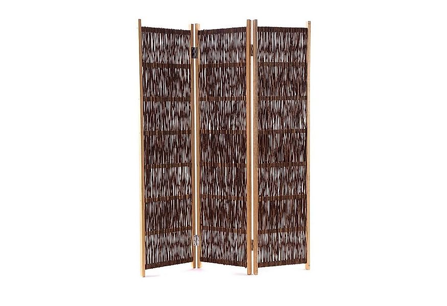 CREEDWOOD Paravent RAUMTEILER "BOSCA", Weidenholz, 170 cm, Natur Paravent günstig online kaufen