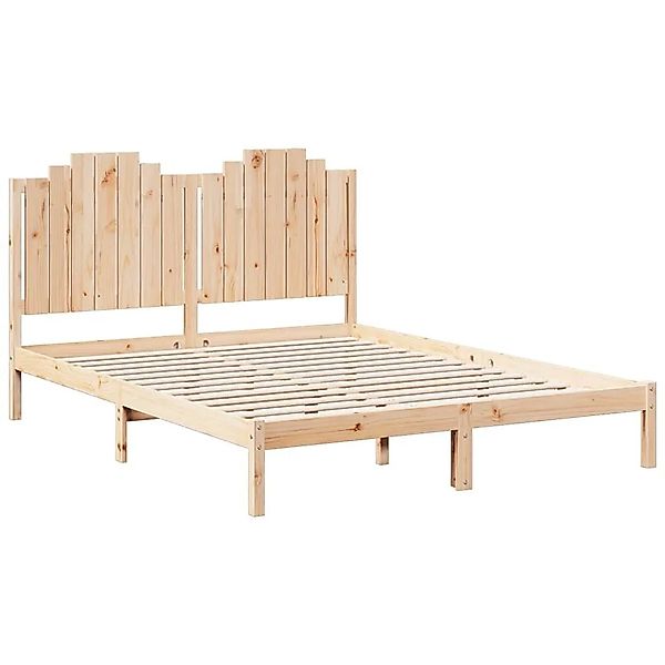 vidaXL Massivholzbett Extra Lang ohne Matratze 140x210 cm 3309215 günstig online kaufen