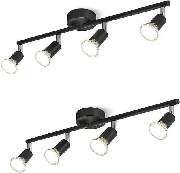 ZMH Deckenleuchte 4 Flammig-GU10 Modern Deckenspot günstig online kaufen