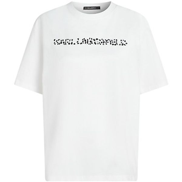 Karl Lagerfeld  T-Shirt SNOW LEO LOGO OVERSIZED TS günstig online kaufen