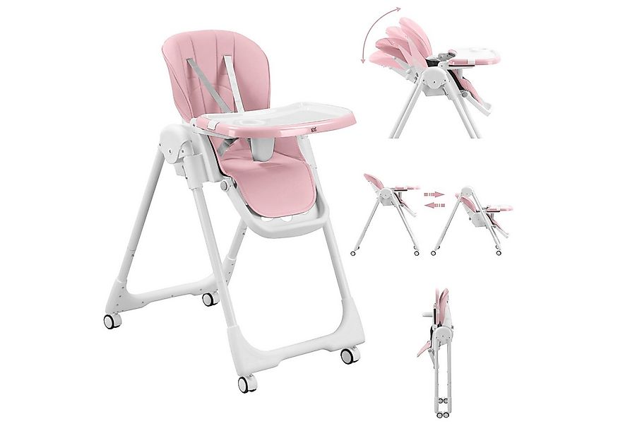 Baby Vivo Hochstuhl Design Kinderhochstuhl aus Kunststoff - Tippy in Bubble günstig online kaufen