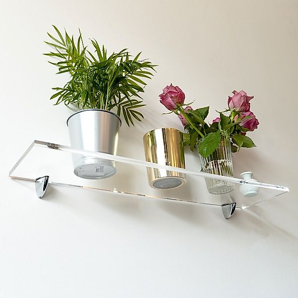 queence Deko-Wandregal "Elle" Acrylglas 10mm, kantenpoliert - inkl. Befesti günstig online kaufen