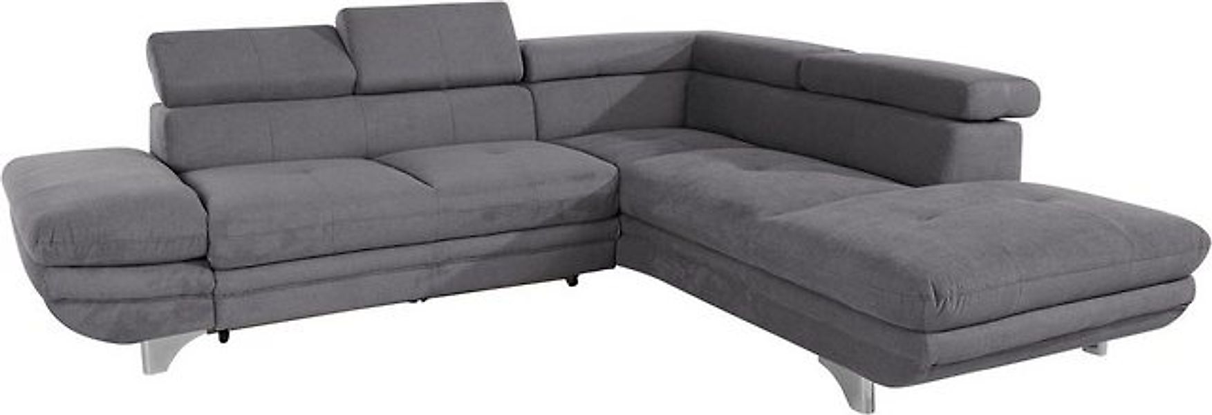 COTTA Ecksofa "Enterprise L-Form", mit Arm- & Kopfteilverstellung, wahlweis günstig online kaufen
