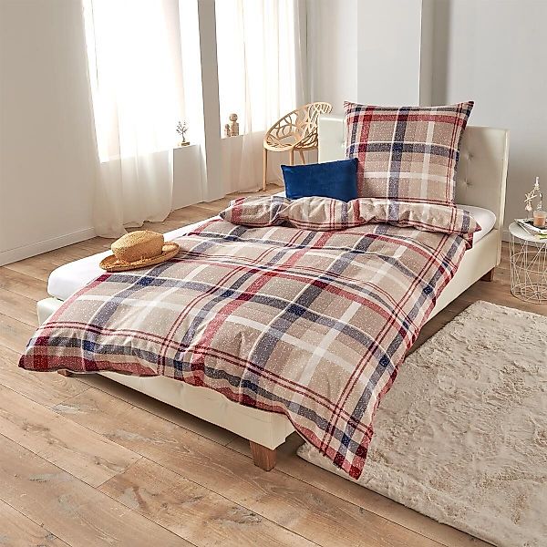 TRAUMSCHLAF Bettwäsche Rio, Flanell, 2 teilig, günstig online kaufen
