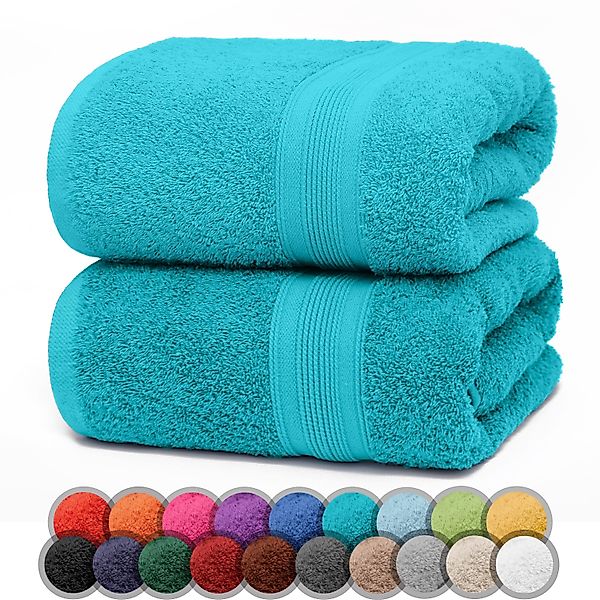 NatureMark Duschtücher Duschtuch 500gsm (2er-Set), 100% günstig online kaufen