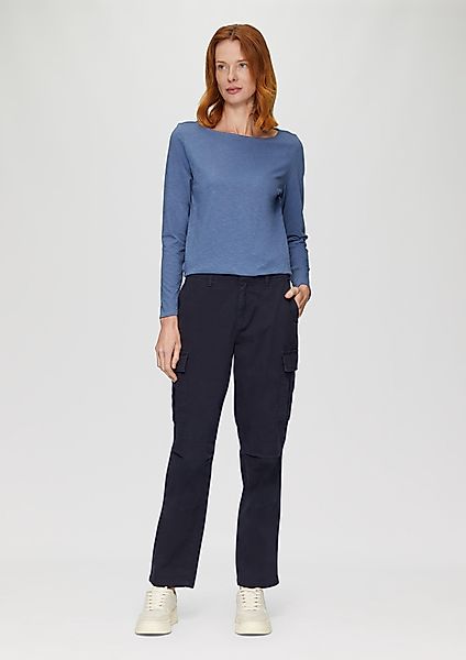 s.Oliver Stoffhose Lässige Cargohose mit Nahtdetails günstig online kaufen