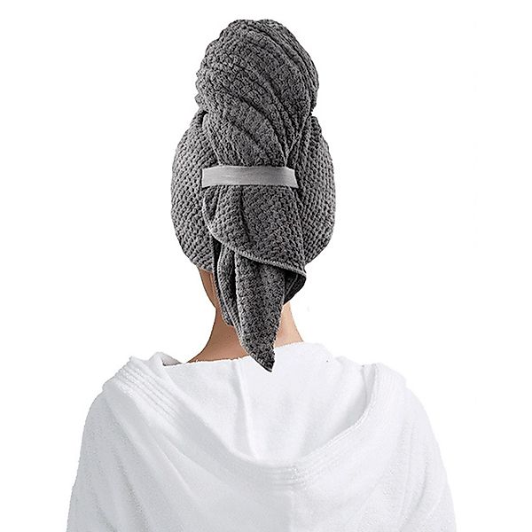 STILVORA Turban-Handtuch Haarturban Damen mit Knopf günstig online kaufen