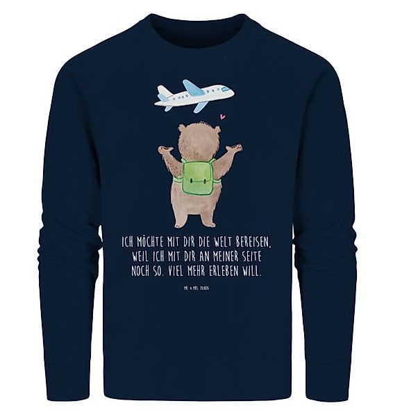 Mr. & Mrs. Panda Longpullover Bär Flugzeug Größe XL - French Navy - Geschen günstig online kaufen