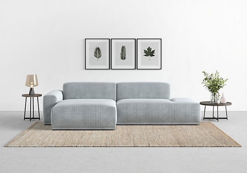 TRENDMANUFAKTUR Ecksofa »Braga, mit hochwertigem Kaltschaum, L-Form, in Cor günstig online kaufen