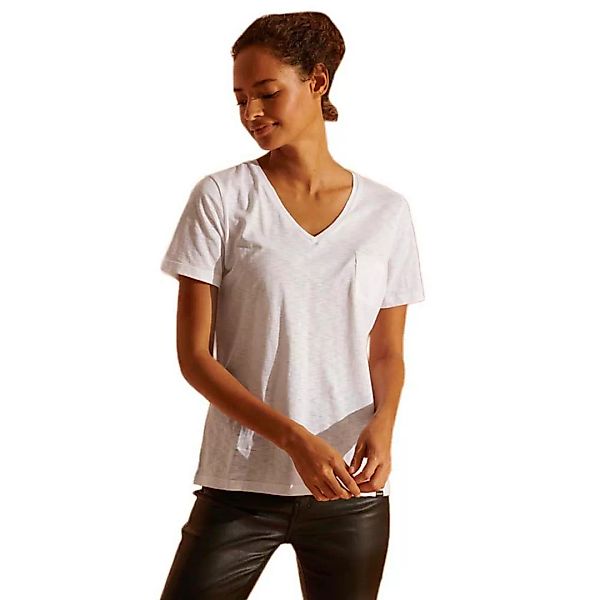 Superdry Scrip Kurzarm T-shirt L Brilliant White günstig online kaufen