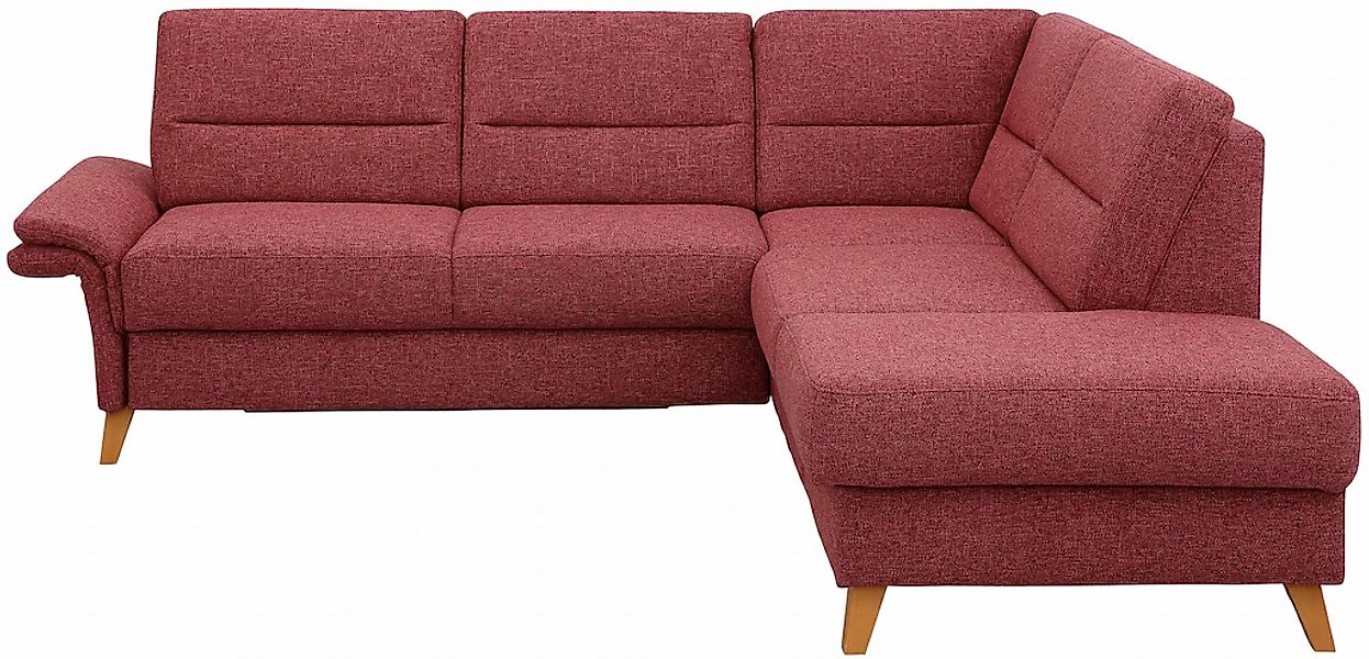 Home affaire Ecksofa »Westerland L-Form« Federkern-Polsterung, wahlweise mi günstig online kaufen