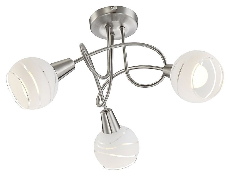 GLOBO LIGHTING LED Deckenleuchte MILOUD, 3-flammig, günstig online kaufen