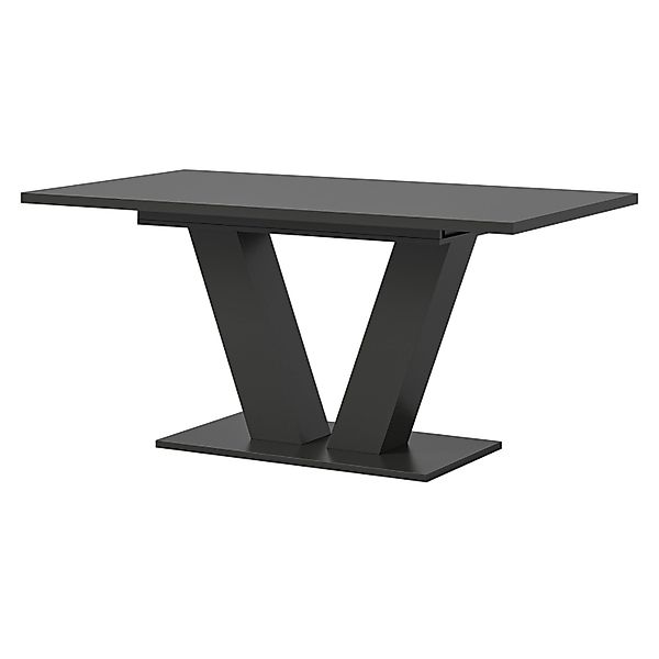 Inn.Furn Esstisch 150 - 190 cm Grau Ausziehbar Home-X günstig online kaufen