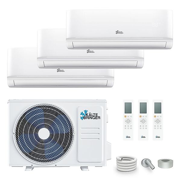 Kältebringer Split-Klimagerät, Multisplit Klimaanlage mit 3 günstig online kaufen