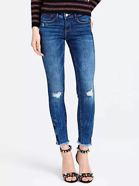 Jeans-Jeggings Used Abriebstellen günstig online kaufen