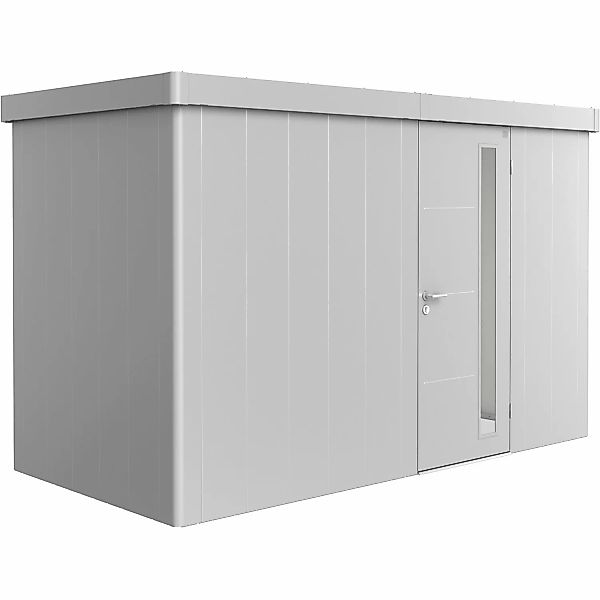 Biohort Gerätehaus Neo 1D Standardtüre Silber-Metallic günstig online kaufen