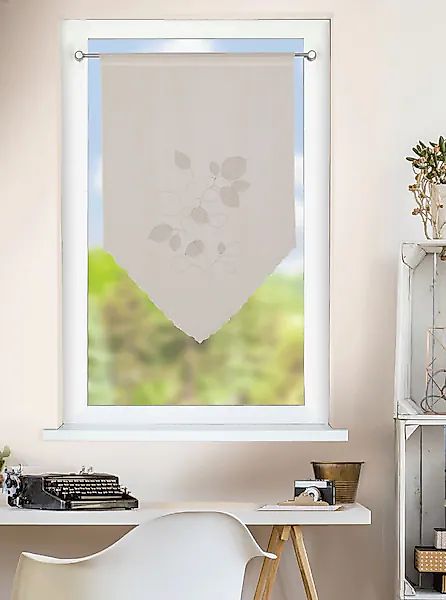 HOMING Scheibengardine »Nea«, (1 St.), Schlaufenpanneaux günstig online kaufen